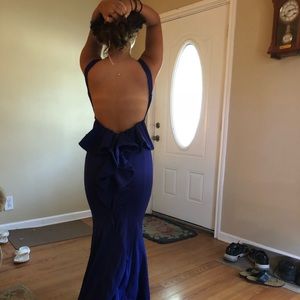 Prom dress royal blue